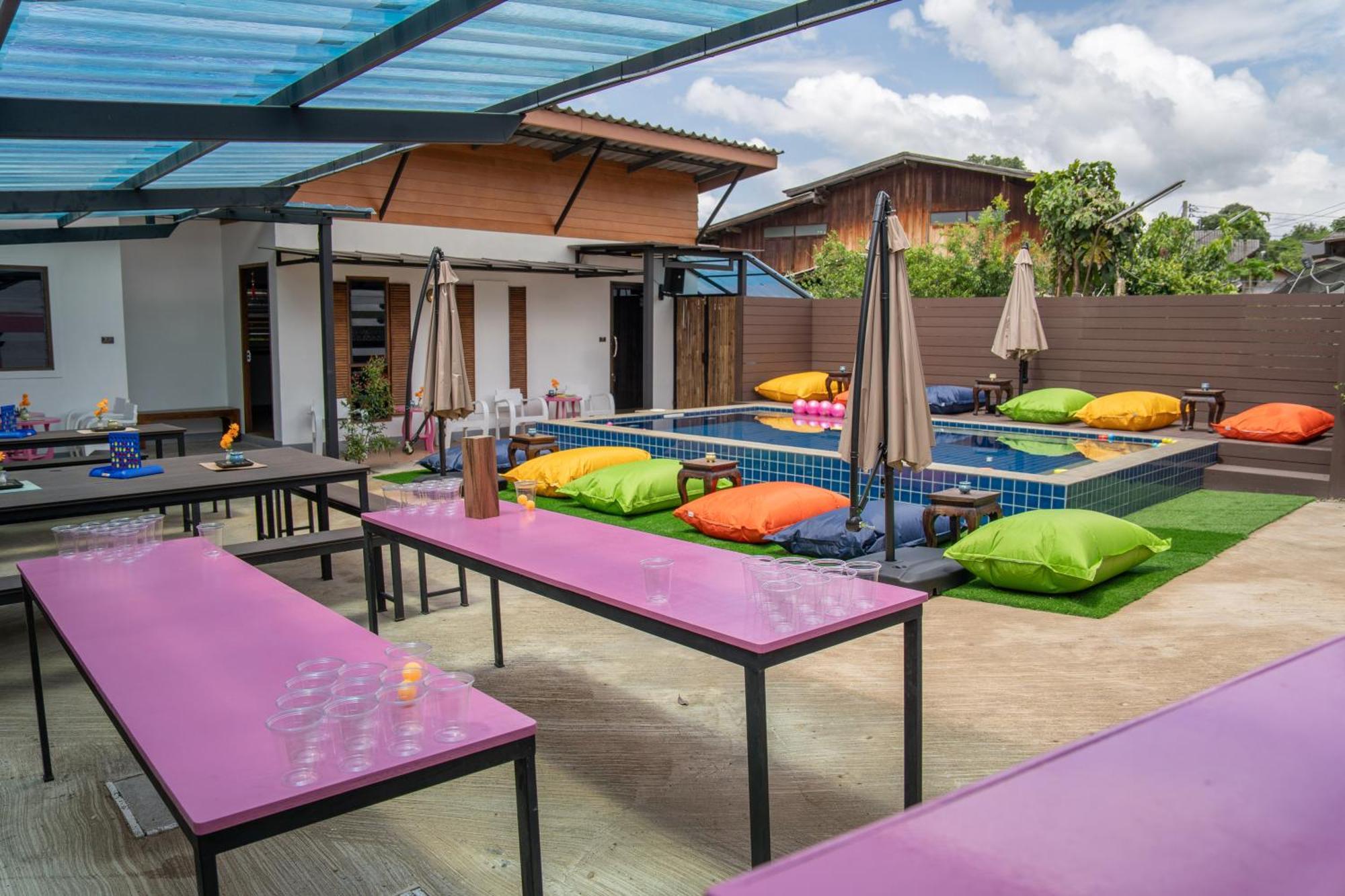 K-Bunk Hostel Pai Walking Street Exterior photo